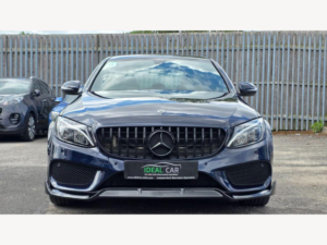 2017 Mercedes-Benz C Class 2.1 C220d Amg Line G-Tronic+ Euro 6 (s/s) 4dr in Blue — image 3