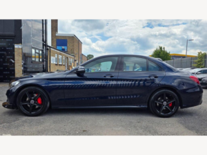 2017 Mercedes-Benz C Class 2.1 C220d Amg Line G-Tronic+ Euro 6 (s/s) 4dr in Blue — image 4