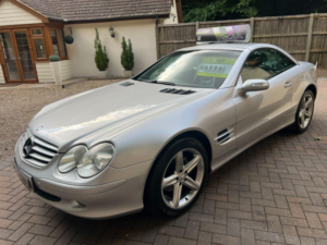 2004 Mercedes-Benz Sl 3.7 Sl350 in Silver — image 3