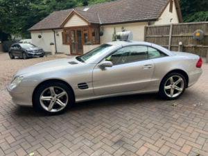 2004 Mercedes-Benz Sl 3.7 Sl350 in Silver — image 4