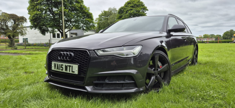 2015 Audi A6 Avant 3.0 Bitdi V6 Black Edition in Grey — image 1