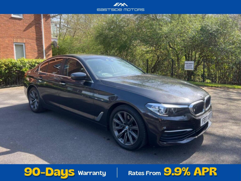 2017 BMW 5 Series 2.0 520d Se Auto Euro 6 (s/s) 4dr in Grey — image 1