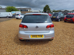 2012 Volkswagen Golf 2.0 Tdi Gt (leather) Euro 5 5dr in Silver — image 6