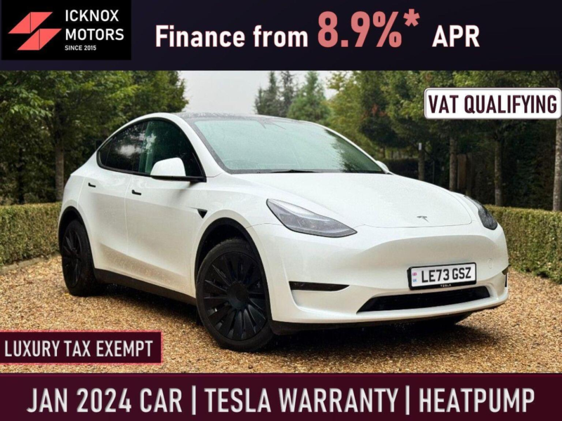 2024 Tesla Model Y (dual Motor) Long Range Auto 4wde 5dr in White — image 1