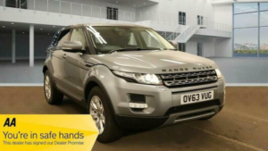 2013 Land Rover Range Rover Evoque 2.2 Sd4 Pure Tech Auto 4WD Euro 5 (s/s) 5dr in Grey — image 1