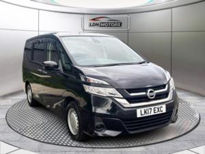2017 Nissan Serena Hybrid MPV 8 Seats Automatic in Black — image 4
