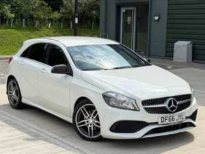 2016 Mercedes-Benz A Class 1.6 A180 Amg Line (executive) Euro 6 (s/s) 5dr in White — image 5