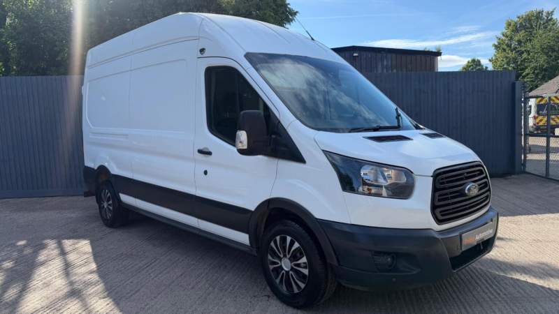 2018 Ford Transit 2.0 350 Ecoblue Fwd L3 H3 Euro 6 5dr in White — image 1