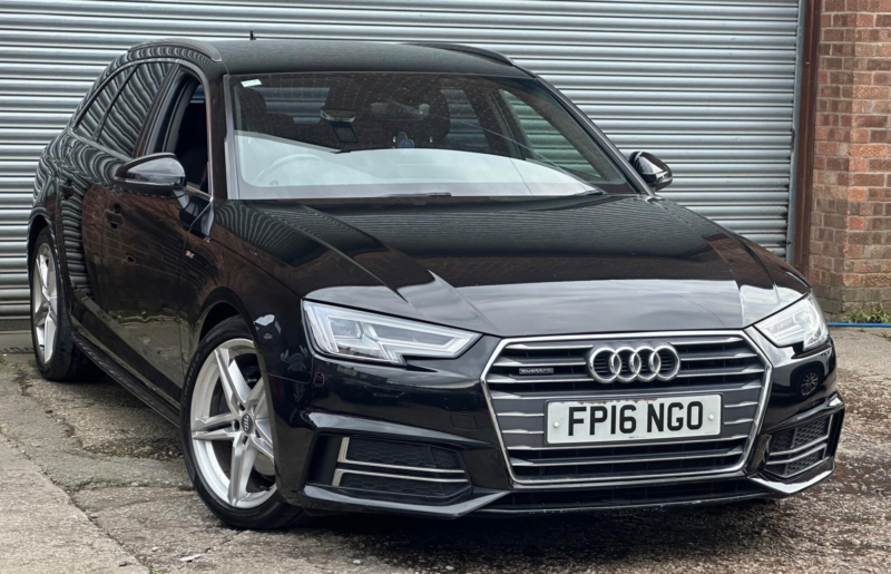 2016 Audi A4 Avant 2.0 Tdi S Line S Tronic Quattro Euro 6 (s/s) 5dr in Black — image 1
