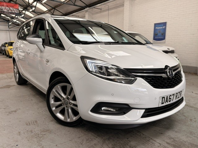 2017 Vauxhall Zafira Tourer 1.4 I Turbo Sri in White — image 1