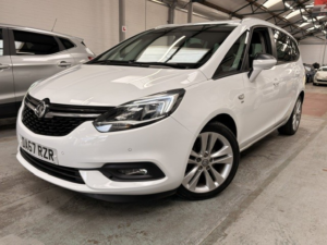 2017 Vauxhall Zafira Tourer 1.4 I Turbo Sri in White — image 2