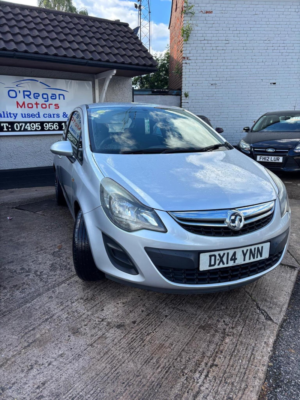 2014 Vauxhall Corsa 1.2 16v Design Euro 5 3dr (a/c) in Silver — image 2