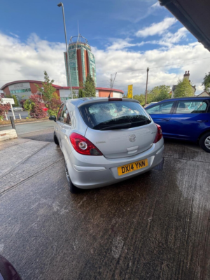 2014 Vauxhall Corsa 1.2 16v Design Euro 5 3dr (a/c) in Silver — image 3