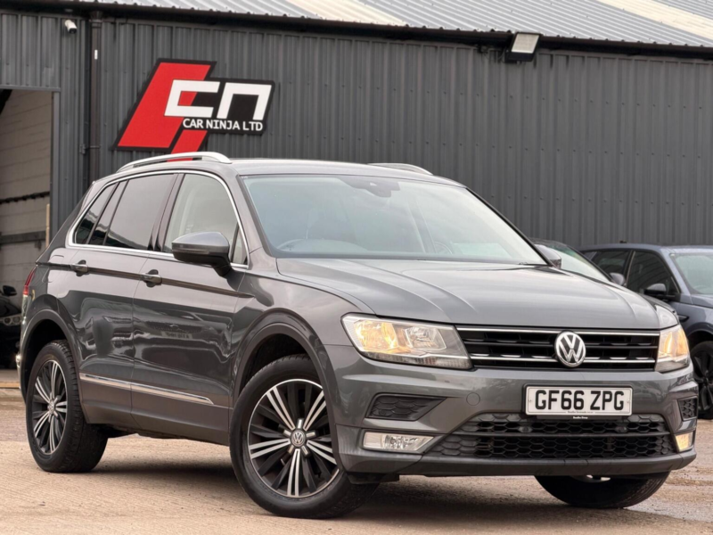 2017 Volkswagen Tiguan 2.0 Tdi Bluemotion Tech Se Navigation DSG 4motion Euro 6 (s/s) 5dr in Grey — image 1
