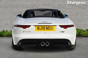 2019 Jaguar F-Type 3.0 V6 R-Dynamic Auto AWD Euro 6 (s/s) 2dr in White — image 6