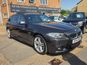 2014 BMW 5 Series 2.0 520d M Sport Touring 5dr Diesel Auto Euro 6 (s/s) (184 Ps) in Grey — image 2