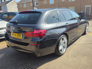 2014 BMW 5 Series 2.0 520d M Sport Touring 5dr Diesel Auto Euro 6 (s/s) (184 Ps) in Grey — image 3