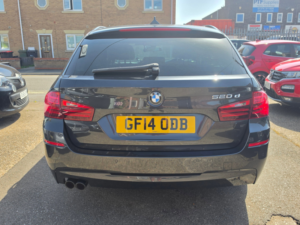 2014 BMW 5 Series 2.0 520d M Sport Touring 5dr Diesel Auto Euro 6 (s/s) (184 Ps) in Grey — image 4