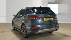 2016 Hyundai Santa Fe 2.2 Crdi Blue Drive Wiggins Edition Auto 4WD Euro 6 (s/s) 5dr (7 Seat) in Blue — image 3