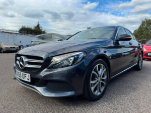 2015 Mercedes-Benz C Class 2.0 C200 Sport (premium) 7g-Tronic+ Euro 6 (s/s) 4dr in Grey — image 2