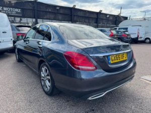 2015 Mercedes-Benz C Class 2.0 C200 Sport (premium) 7g-Tronic+ Euro 6 (s/s) 4dr in Grey — image 5