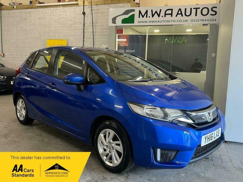 2016 Honda Jazz 1.3 I-Vtec Se Hatchback 5dr Petrol Manual Euro 6 (s/s) (102 Ps) in Blue — image 1