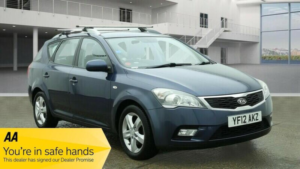 2012 Kia Ceed 1.6 Crdi 2 Sports Wagon Auto Euro 5 5dr in Blue — image 1