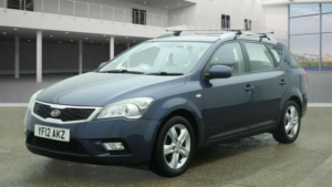 2012 Kia Ceed 1.6 Crdi 2 Sports Wagon Auto Euro 5 5dr in Blue — image 3