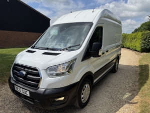 2022 Ford Transit 2.0 Transit Trend Van 350 L2 H3 2.0l Ecoblue 130ps Fwd 6 Speed Manual in White — image 3