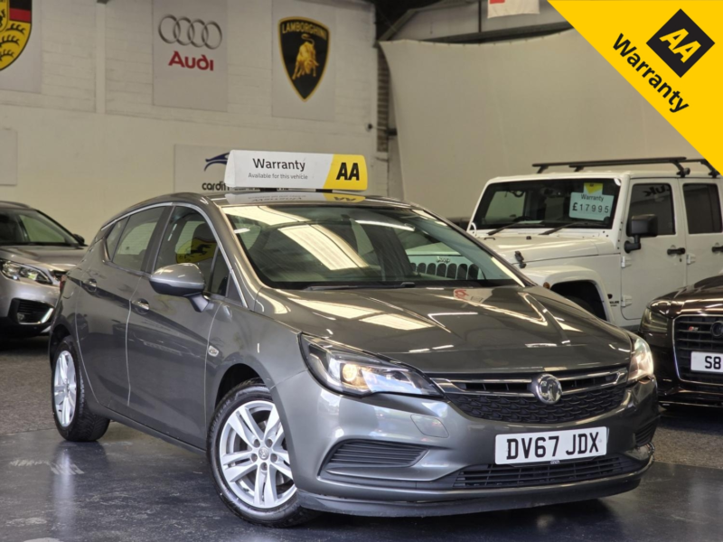 2018 Vauxhall Astra 1.6 Cdti Ecotec Blueinjection Tech Line Nav in Grey — image 1