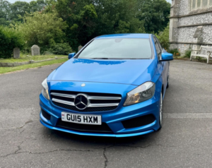 2015 Mercedes-Benz A Class 1.5 A180 Cdi Amg Sport 7g-Dct Euro 6 (s/s) 5dr in Blue — image 3