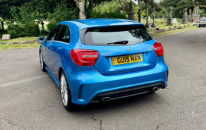 2015 Mercedes-Benz A Class 1.5 A180 Cdi Amg Sport 7g-Dct Euro 6 (s/s) 5dr in Blue — image 5