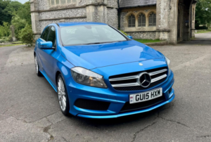 2015 Mercedes-Benz A Class 1.5 A180 Cdi Amg Sport 7g-Dct Euro 6 (s/s) 5dr in Blue — image 6