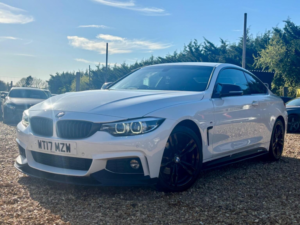 2017 BMW 4 Series 2.0 420d M Sport Euro 6 (s/s) 2dr in White — image 4