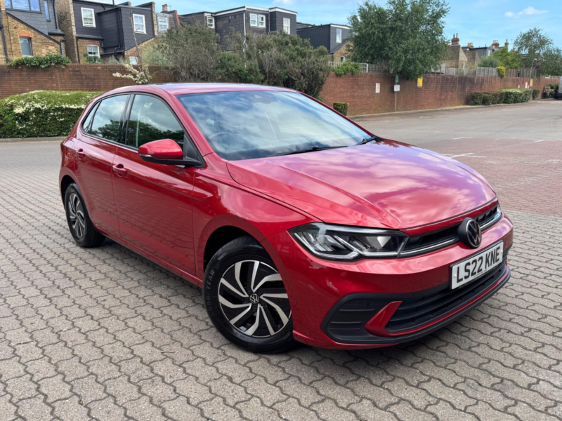2022 Volkswagen Polo 1.0 Tsi Life DSG Euro 6 (s/s) 5dr in Red — image 1