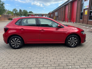 2022 Volkswagen Polo 1.0 Tsi Life DSG Euro 6 (s/s) 5dr in Red — image 3