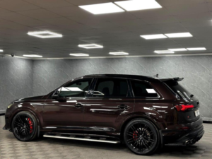 2021 Audi Sq7 4.0 Tfsi V8 Tiptronic Quattro Euro 6 (s/s) 5dr in Brown — image 3