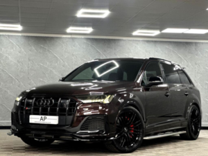 2021 Audi Sq7 4.0 Tfsi V8 Tiptronic Quattro Euro 6 (s/s) 5dr in Brown — image 4