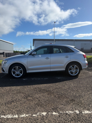 2013 Audi Q3 2.0 Tdi S Line SUV 5dr Diesel S Tronic Quattro Euro 5 (s/s) (177 Ps) in Silver — image 2