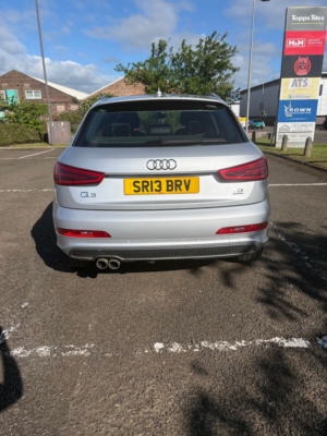 2013 Audi Q3 2.0 Tdi S Line SUV 5dr Diesel S Tronic Quattro Euro 5 (s/s) (177 Ps) in Silver — image 4