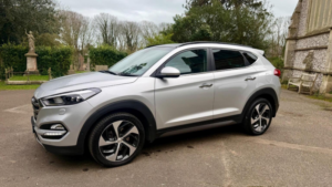 2016 Hyundai Tucson 2.0 Crdi Premium Se Auto 4WD Euro 6 5dr in Silver — image 3