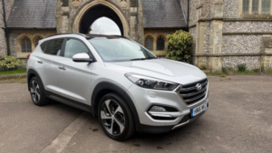 2016 Hyundai Tucson 2.0 Crdi Premium Se Auto 4WD Euro 6 5dr in Silver — image 5