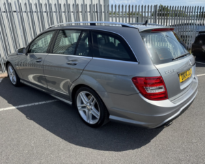 2014 Mercedes-Benz C Class C220 2.1 Cdi Amg Sport Edition Automatic Estate in Silver — image 4