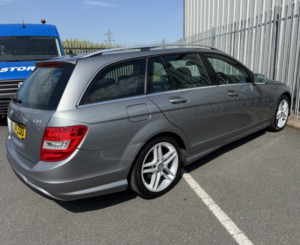 2014 Mercedes-Benz C Class C220 2.1 Cdi Amg Sport Edition Automatic Estate in Silver — image 5