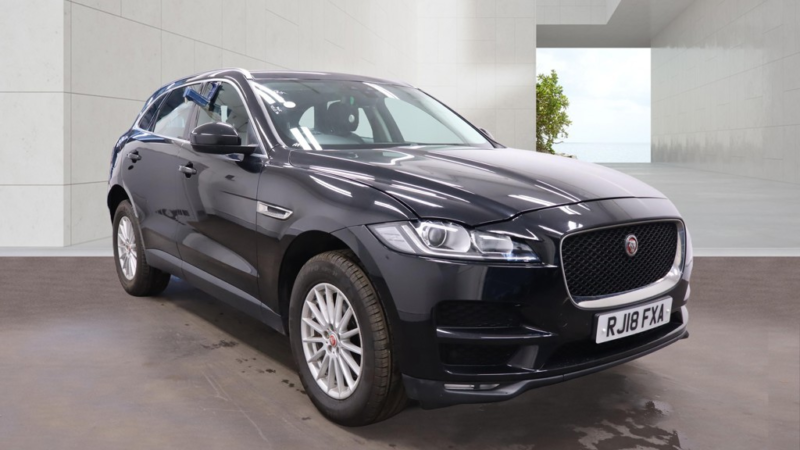 2018 Jaguar F-Pace 2.0 D180 Prestige in Black — image 1