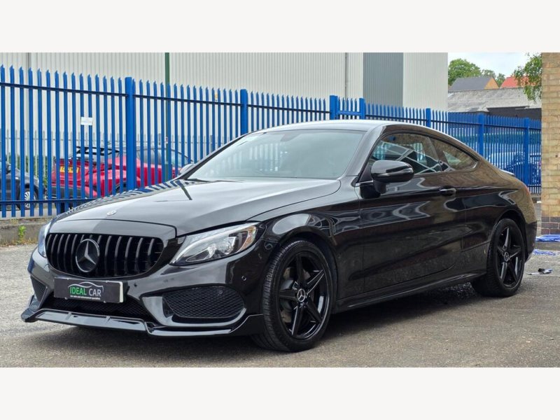 2018 Mercedes-Benz C Class 2.1 C220d Amg Line G-Tronic+ Euro 6 (s/s) 2dr in Black — image 1