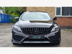 2018 Mercedes-Benz C Class 2.1 C220d Amg Line G-Tronic+ Euro 6 (s/s) 2dr in Black — image 3
