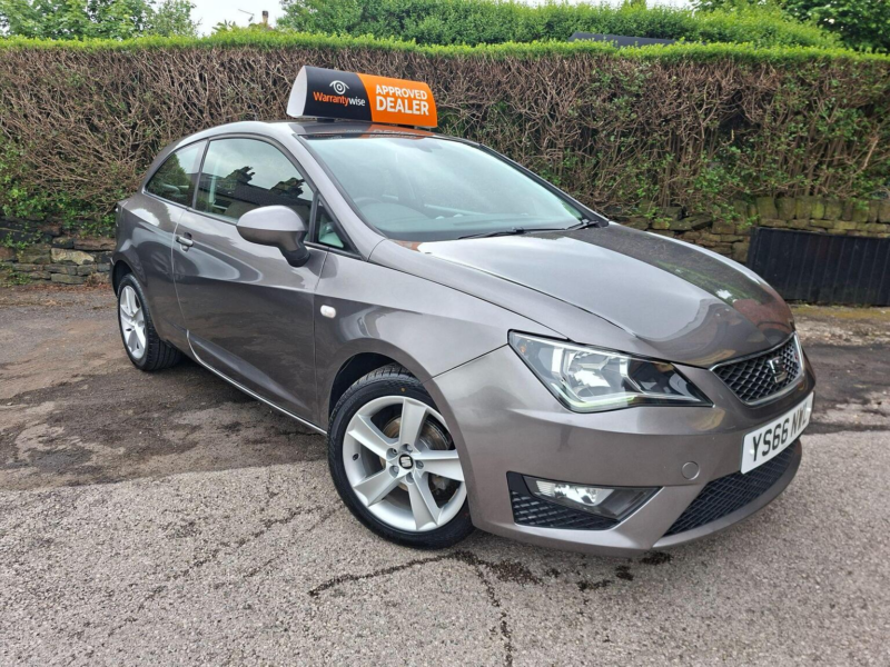 2016 SEAT Ibiza 1.2 Tsi Fr Sport Coupe Euro 6 3dr in Grey — image 1