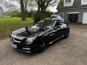 2015 Mercedes-Benz Slk 2.1 Slk250 Cdi Amg Sport+,sat Nav,airscarf Heated Seats,black Edition Wheels,fsh in Black — image 3