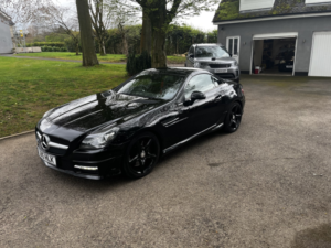 2015 Mercedes-Benz Slk 2.1 Slk250 Cdi Amg Sport+,sat Nav,airscarf Heated Seats,black Edition Wheels,fsh in Black — image 4